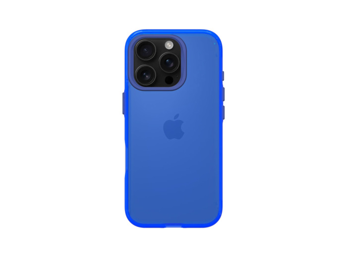 Coque RHINOSHIELD JellyTint Bleue pour iPhone 16 Pro Max