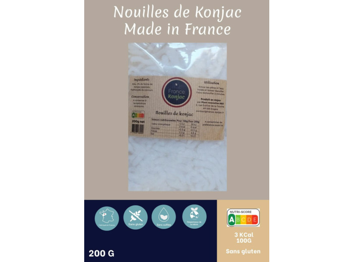 Nouilles de Konjac