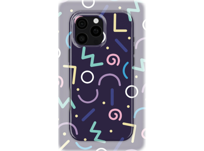 Geometric Collection | - Coque de téléphone 3D 2en1 Ultra-résistante