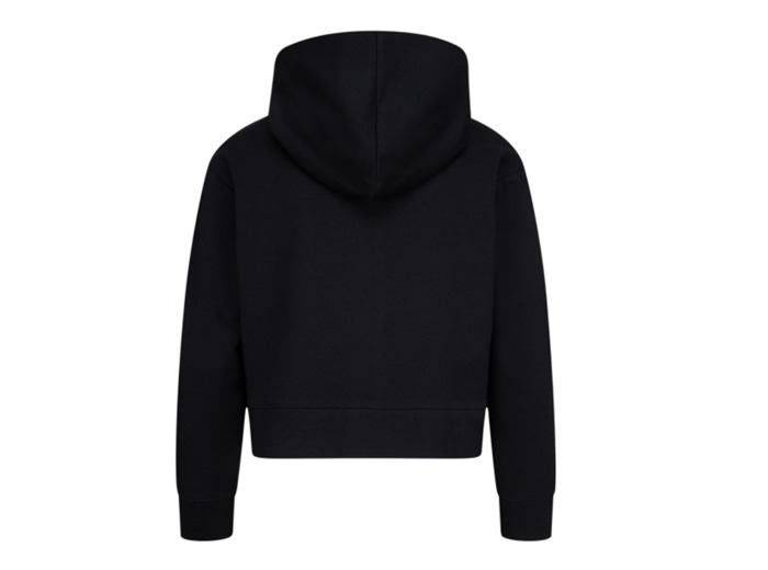 Sweat à capuche Jordan Noir Fille