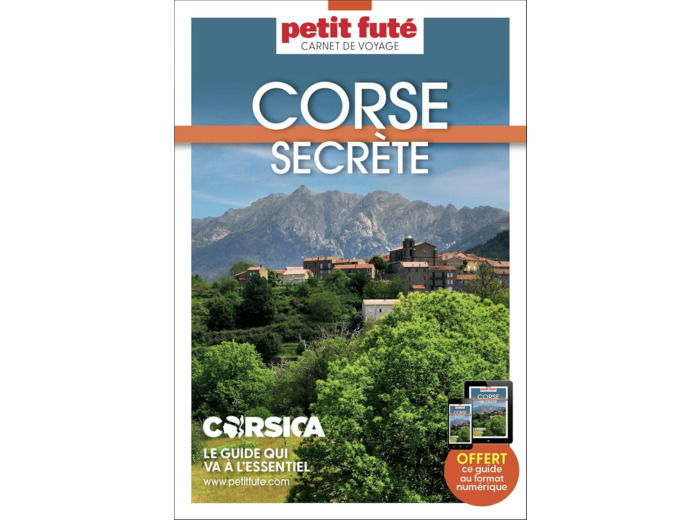 GUIDE CORSE SECRETE 2024 CARNET PETIT FUTE