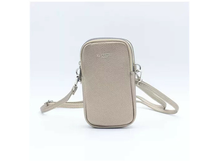 P420- Pochette Téléphone Flora & Co (doré)