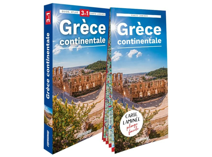 GRECE CONTINENTALE (GUIDE 3EN1)