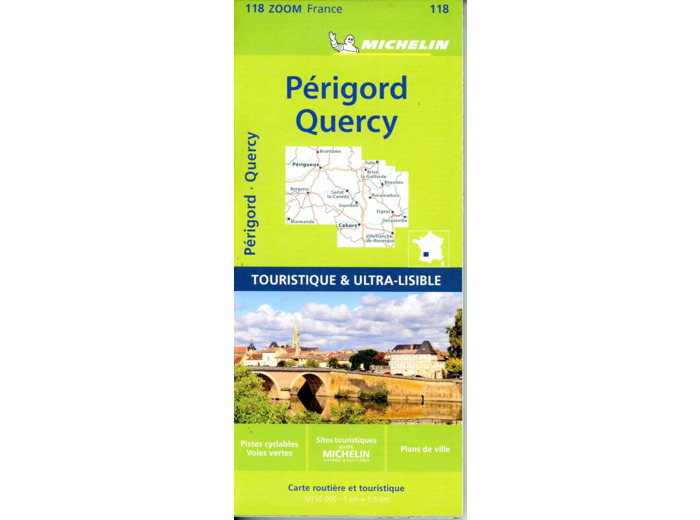 CARTE ZOOM PERIGORD QUERCY