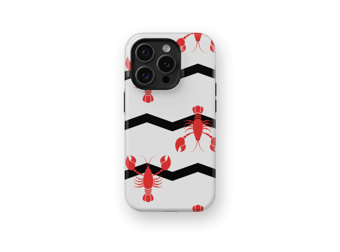 Crayfish March |Coque de téléphone 3D 2en1 Ultra-résistante