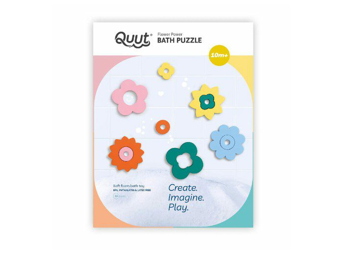 Puzzle pour le bain - Flower Power - Quut