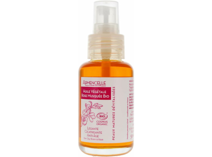 Huile végétale Rose Musquée Bio – 50 ml