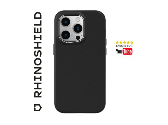 RHINOSHIELD COQUE SOLIDSUIT NOIR CLASSIC POUR APPLE IPHONE 14 PRO