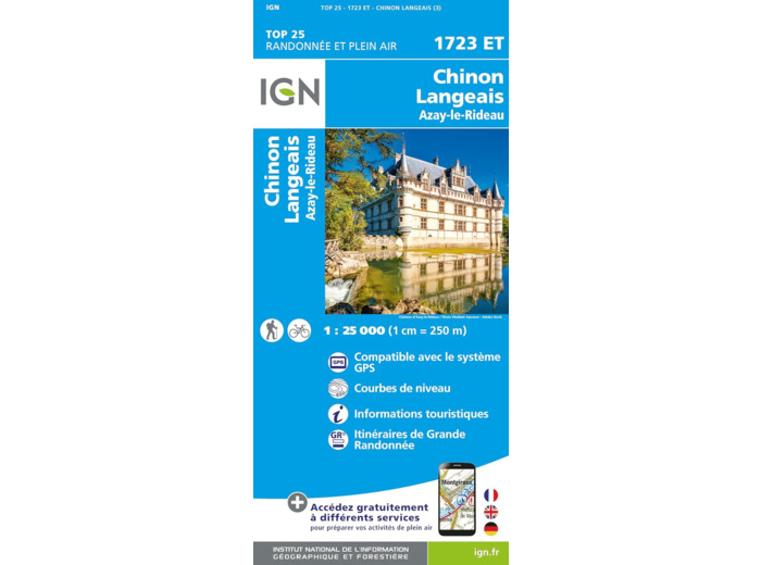 1723ET CHINON - LANGEAIS AZAY-LE-RIDEAU
