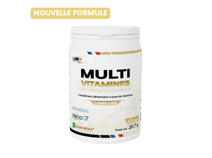 LabZNutrition - MultiVitamines - 60 gélules - 06/2027