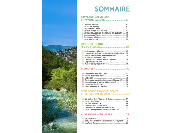 LES PLUS BELLES RANDONNEES VISORANDO - 70 RANDONNEES A TRAVERS LA FRANCE