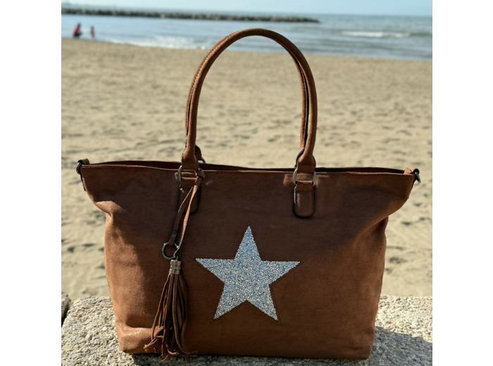 Sac cabas Brown - Stella - Mandoline