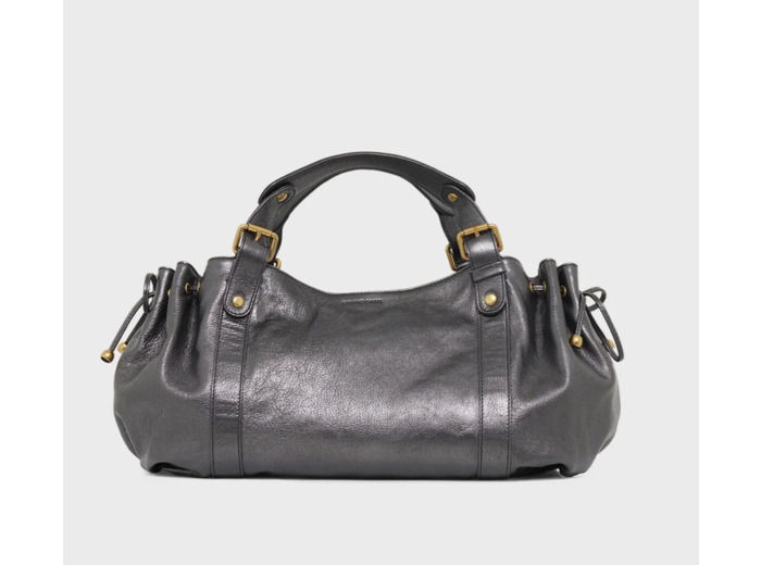 Sac à main en cuir métallique - 24H