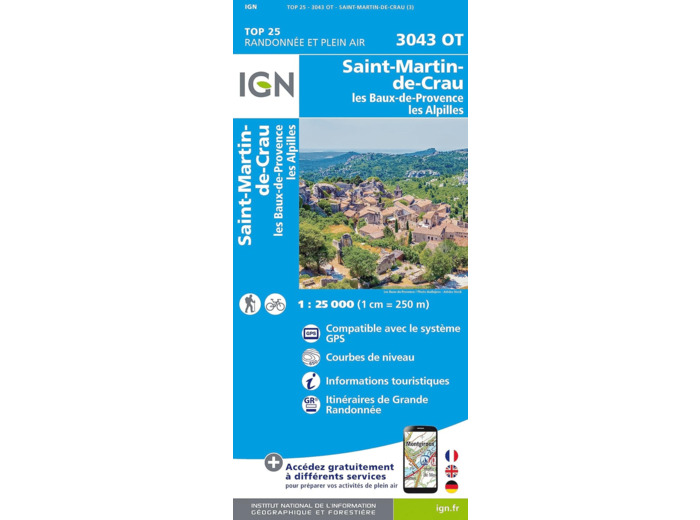 3043OT ST MARTIN DE CRAU LES BAUX DE PROVENCE LES ALPILLES