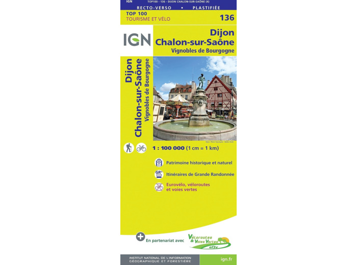 136 - DIJON CHALON-SUR-SAONE VIGNOBLES DE BOURGOGNE