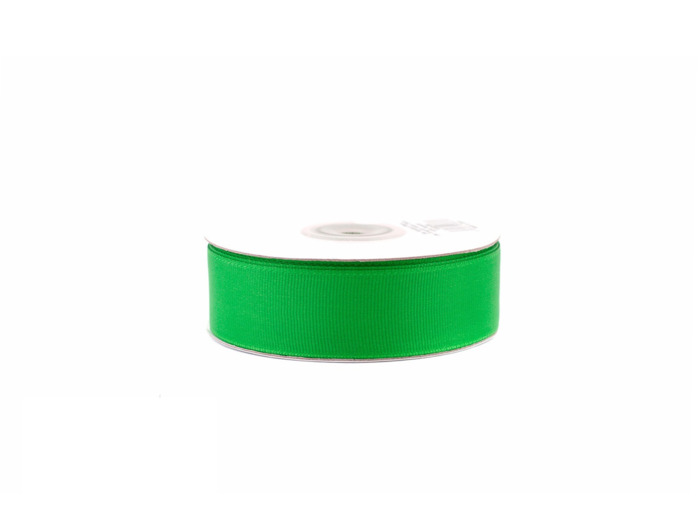 Ruban gros grain 25 mm de large bobine de 25 metres de long vert