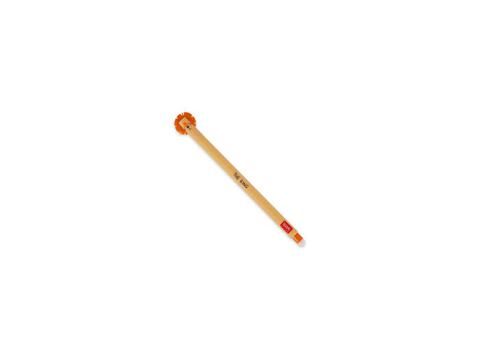 Stylo lion à encre thermosensible effaçable - couleur orange