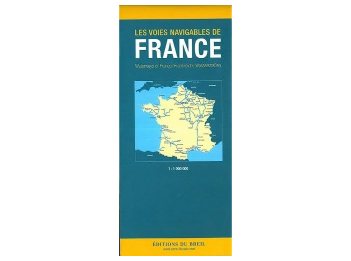 VOIES NAVIGABLES FRANCE (CARTE)