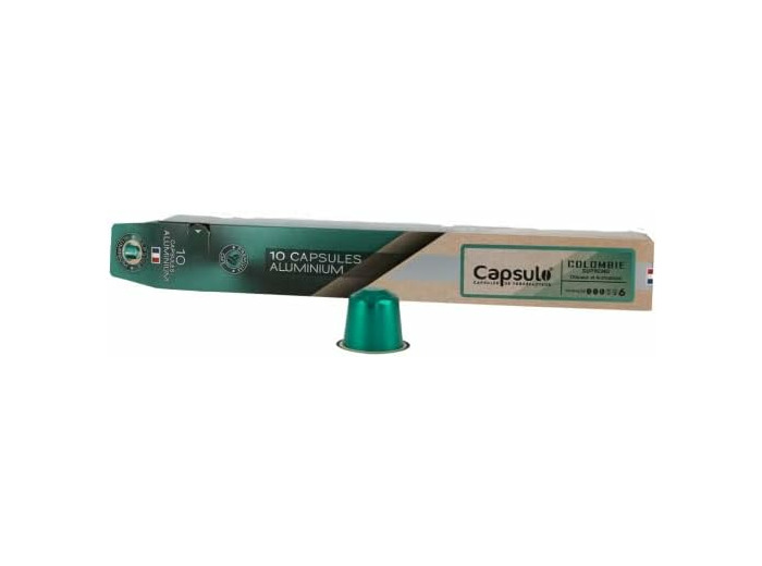Capsules Colombie x10 aluminium - Capsulo