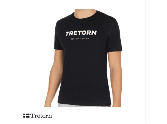 TRETORN TEE-SHIRT Navy EST. 1891