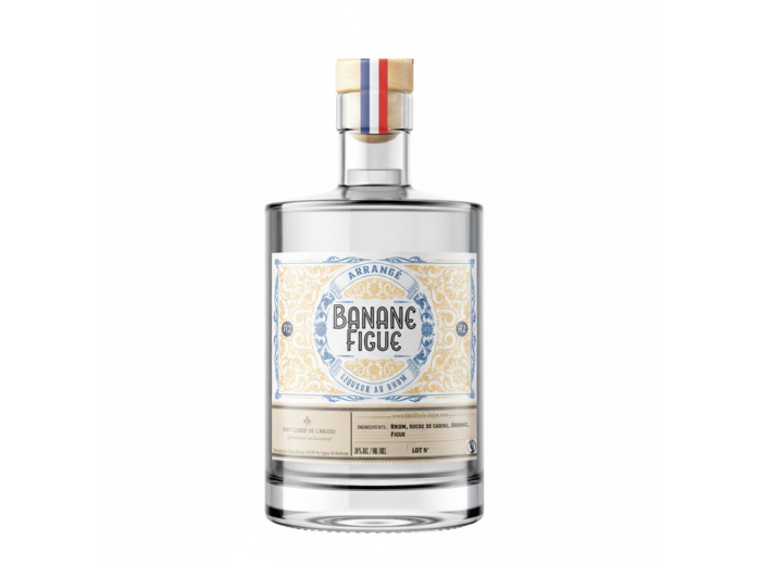 Rhum Arrangé - Banane & Figue - 20cl - Produit en Anjou