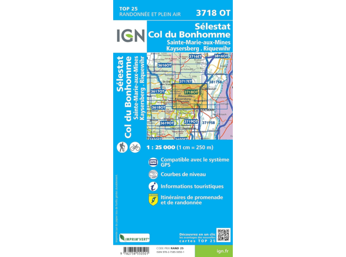 3718OT SELESTAT COL DU BONHOMME SAINTE MARIE AUX MINES KAYSERSBERG