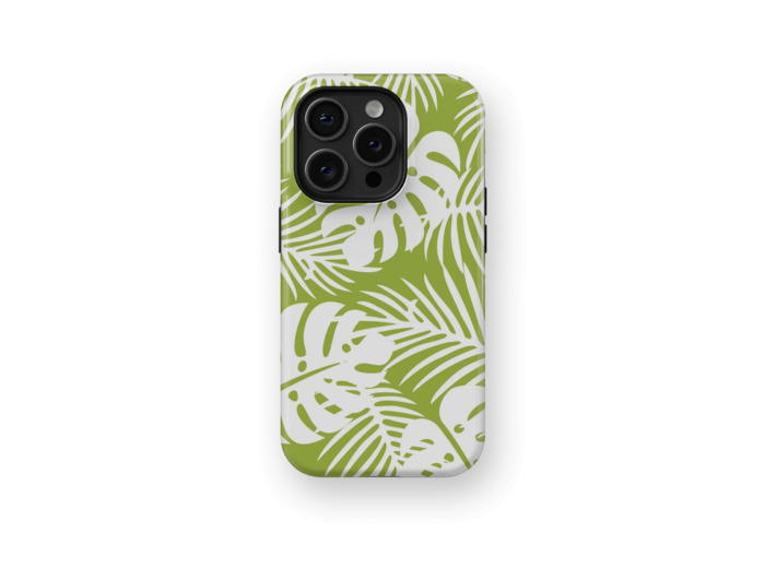 Monstera Mood | Coque de téléphone 3D 2en1 Ultra-résistante