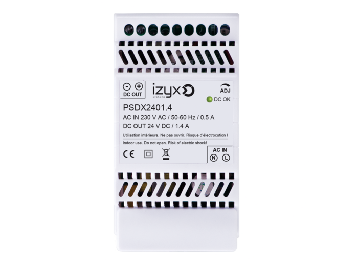 Alimentation rail DIN Izyx PSDX2401.4