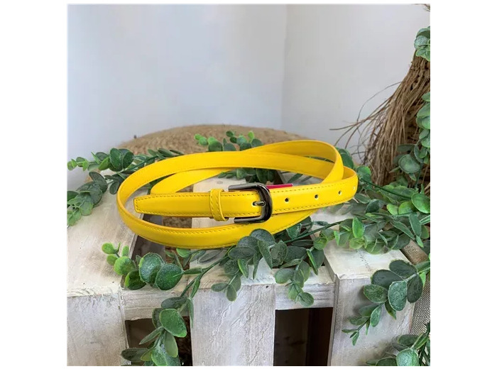 V696- Ceinture sécable Très Fine 1.8cm (jaune)