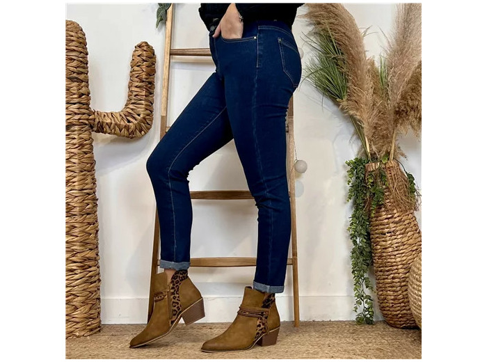 M964- Jean 7/8ème Voggo (T36-T44) (denim)