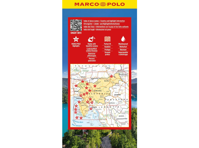 SLOVENIE ET ISTRIE 1 : 250.000 - MARCO POLO HIGHLIGHTS