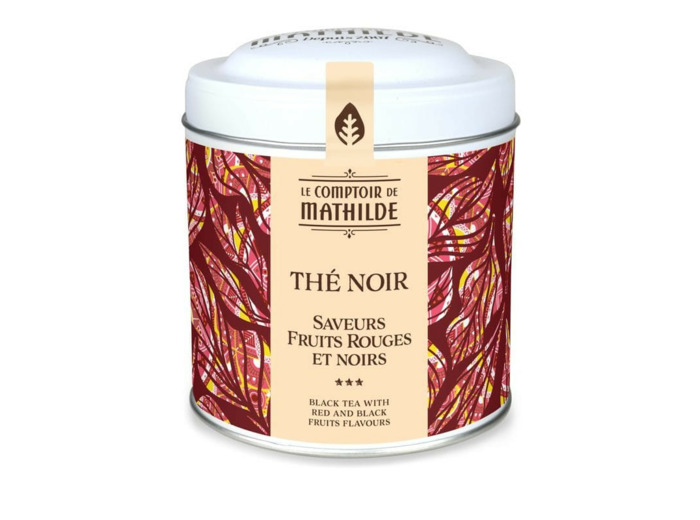 Thé Noir Saveurs Fruits Rouges Et Noirs 100G