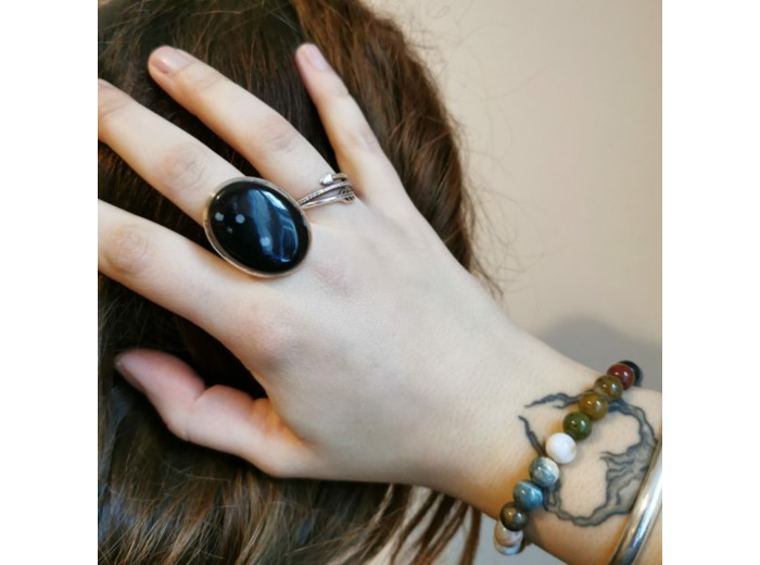 Obsidienne neige