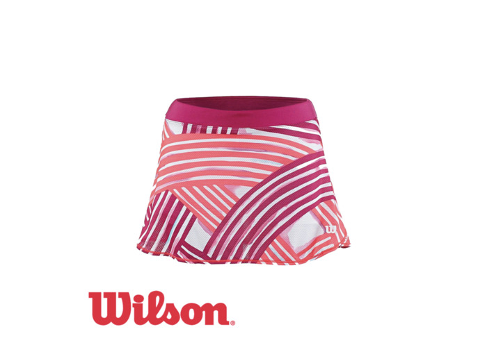 WILSON WATERCOLOR 11 SKIRT Girls Fiesta Pink