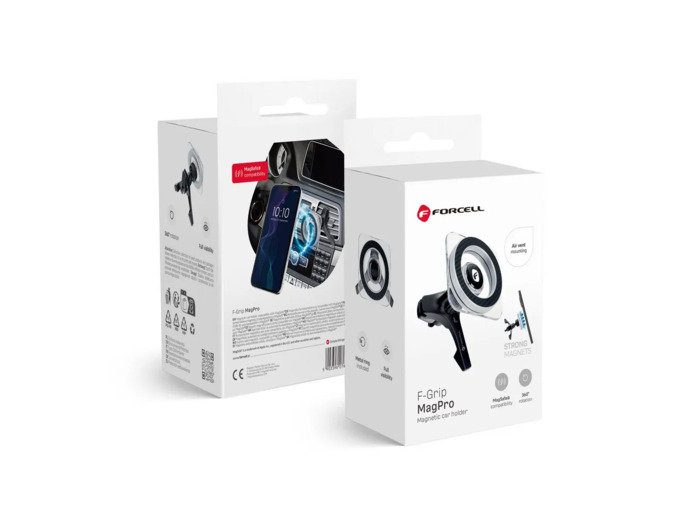 FORCELL Support de téléphone magnétique compatible MagSafe pour grille de ventilation voiture