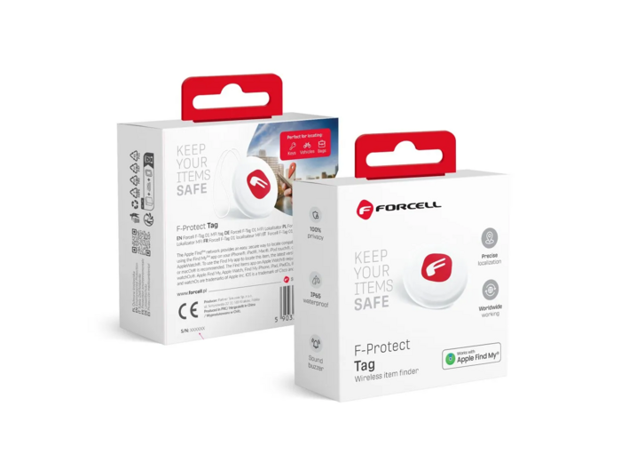 FORCELL F-Tag - Localisateur d'Objets Certifié Apple