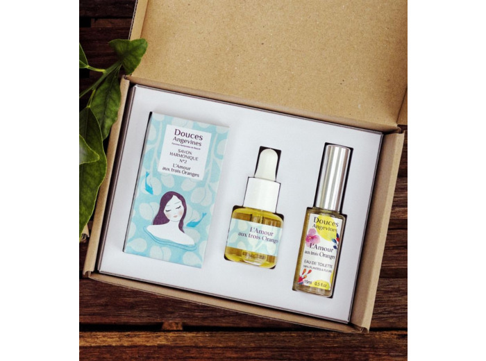 COFFRET "L'Amour aux Trois Oranges" HARMONIQUE Anti-stress