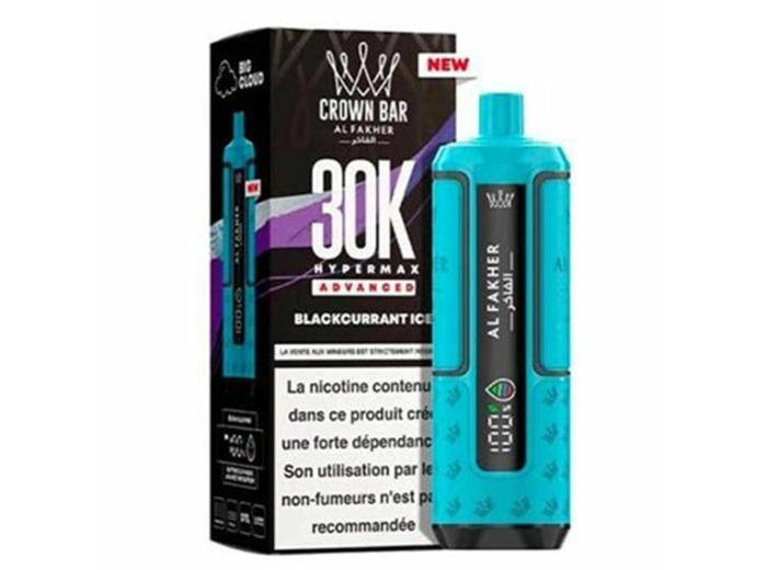 Puff Chicha - Blackcurrant Ice - 30K Al Fakher