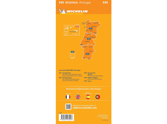 CARTE REGIONALE ACORES
