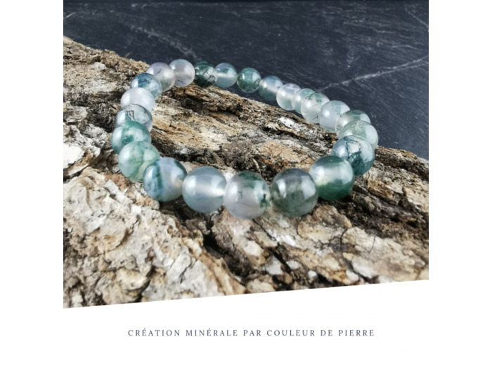 Agate mousse 6mm