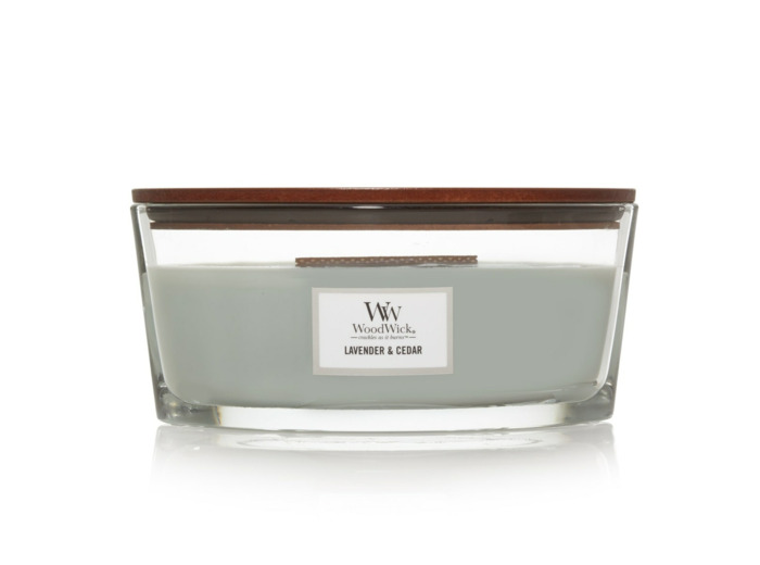 WoodWick Ellipse Lavande et cèdre