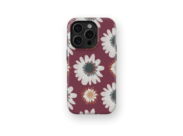 Terra Petal | Coque de téléphone 3D 2en1 Ultra-résistante