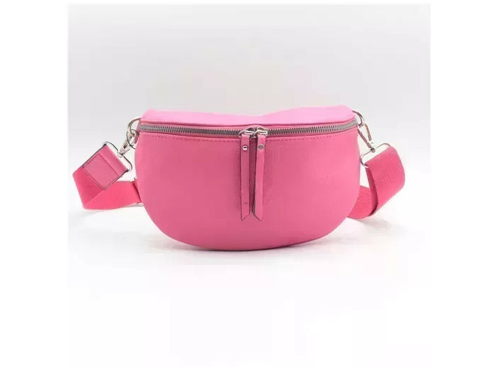 P424- Sac Banane Flora&Co (fuchsia)