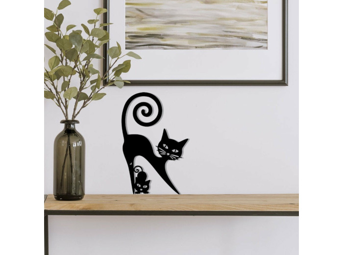 Le Chat et le Chaton - 40x26cm