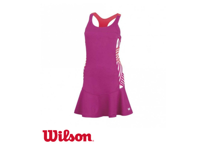 WILSON  DRESS WATERCOLOUR FIESTA Pink