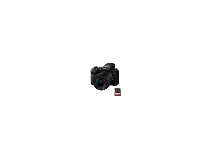 PANASONIC LUMIX DC-S5 II + L 20-60 mm f/3,5-5,6 S + SD 64GO