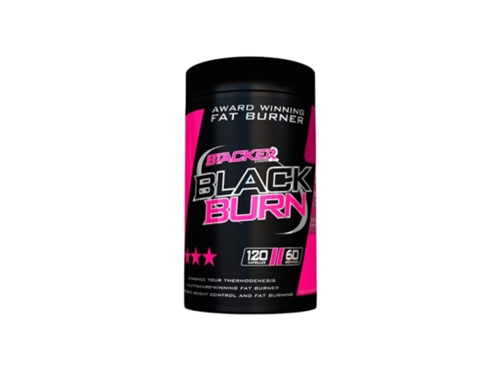 STACKER2 BLACK BURN 120 CAPS