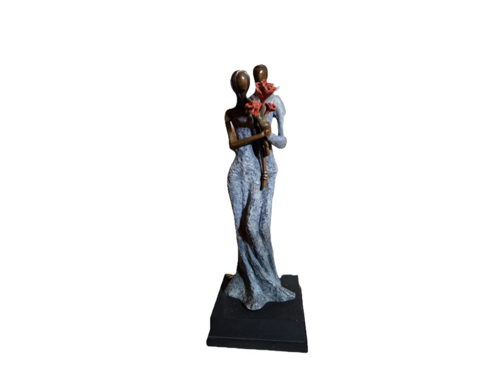 Couple en bronze