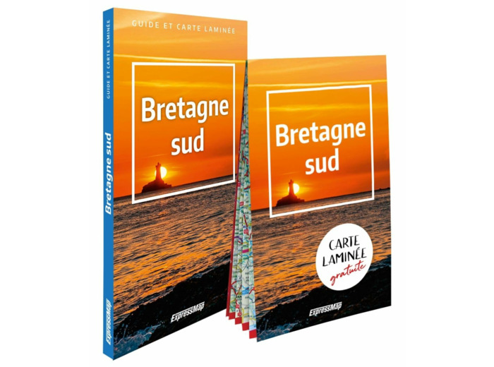 BRETAGNE SUD (GUIDE ET CARTE LAMINEE)