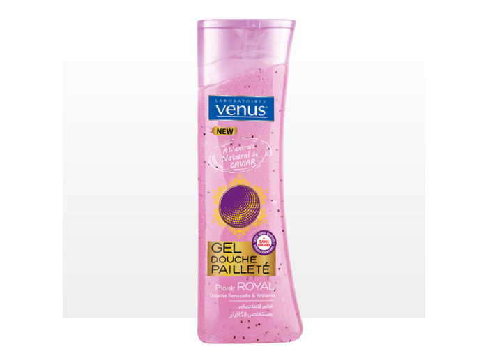 Vénus Plaisir Royal - Gel douche pailleté - 240ml